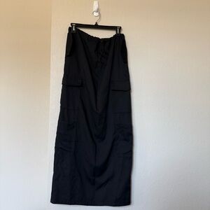 Forever 21 Black Cargo Skirt with Pockets